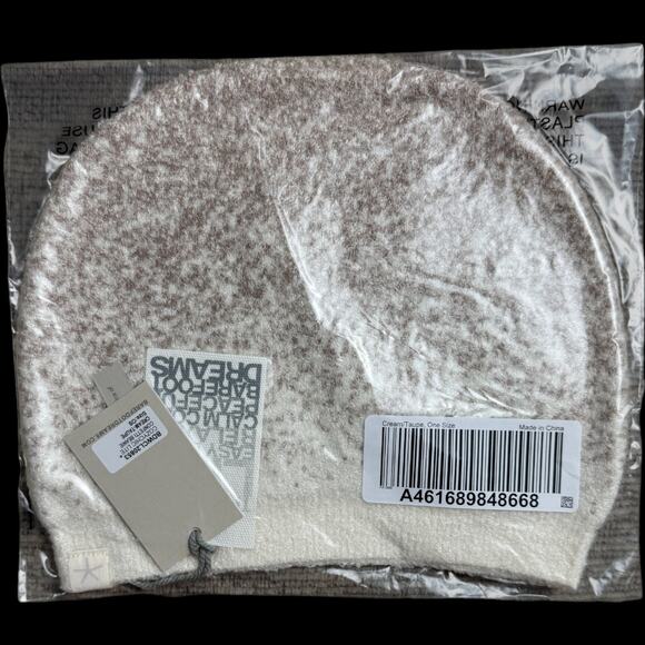 Barefoot Dreams Cozy Chic Lite Confetti Beanie Cream-Taupe One Size NWT Winter - Picture 1 of 9